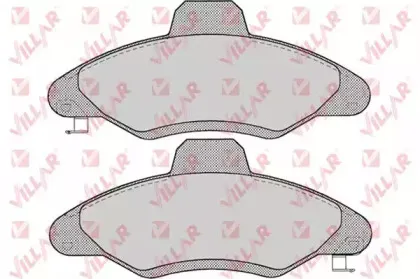Комплект тормозных колодок, дисковый тормоз VILLAR купить