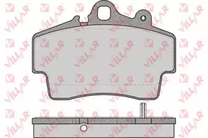 Комплект тормозных колодок, дисковый тормоз VILLAR купить