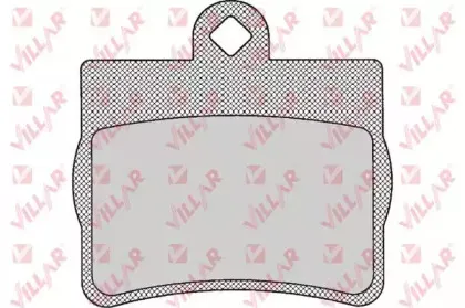 Комплект тормозных колодок, дисковый тормоз VILLAR купить