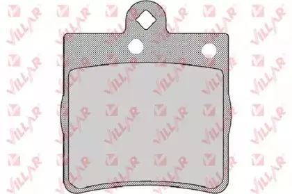 Комплект тормозных колодок, дисковый тормоз VILLAR купить