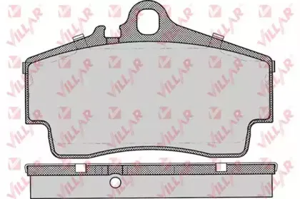 Комплект тормозных колодок, дисковый тормоз VILLAR купить