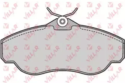 Комплект тормозных колодок, дисковый тормоз VILLAR купить