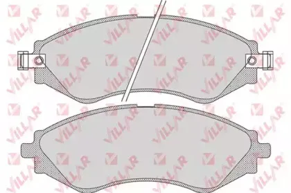 Комплект тормозных колодок, дисковый тормоз VILLAR купить