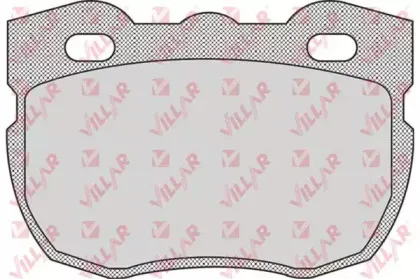 Комплект тормозных колодок, дисковый тормоз VILLAR купить