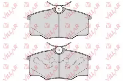 Комплект тормозных колодок, дисковый тормоз VILLAR купить