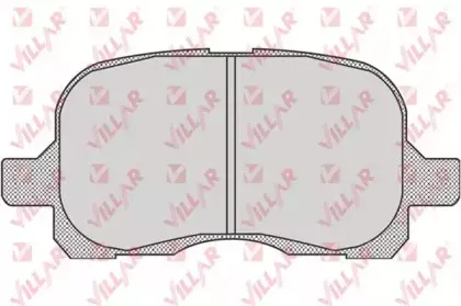 Комплект тормозных колодок, дисковый тормоз VILLAR купить