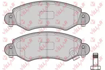 Комплект тормозных колодок, дисковый тормоз VILLAR купить