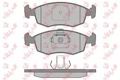 Комплект тормозных колодок, дисковый тормоз VILLAR купить