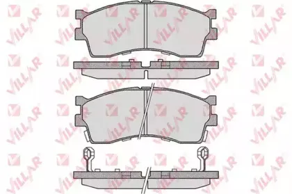 Комплект тормозных колодок, дисковый тормоз VILLAR купить