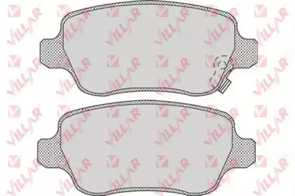 Комплект тормозных колодок, дисковый тормоз VILLAR купить