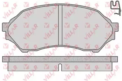 Комплект тормозных колодок, дисковый тормоз VILLAR купить