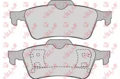 Комплект тормозных колодок, дисковый тормоз VILLAR купить