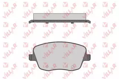 Комплект тормозных колодок, дисковый тормоз VILLAR купить