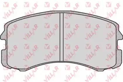 Комплект тормозных колодок, дисковый тормоз VILLAR купить