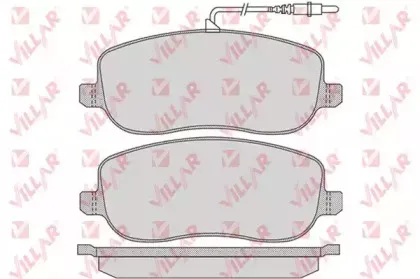 Комплект тормозных колодок, дисковый тормоз VILLAR купить