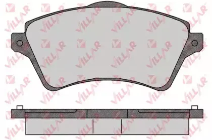 Комплект тормозных колодок, дисковый тормоз VILLAR купить