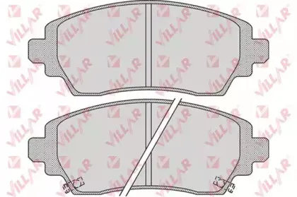 Комплект тормозных колодок, дисковый тормоз VILLAR купить