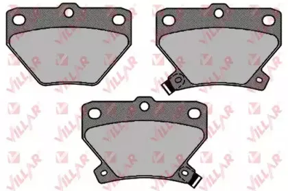 Комплект тормозных колодок, дисковый тормоз VILLAR купить