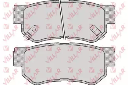 Комплект тормозных колодок, дисковый тормоз VILLAR купить