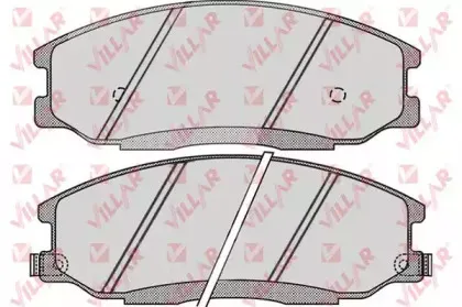 Комплект тормозных колодок, дисковый тормоз VILLAR купить