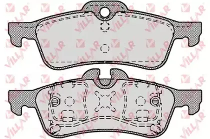 Комплект тормозных колодок, дисковый тормоз VILLAR купить