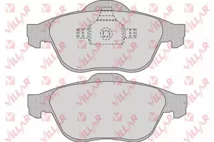 Комплект тормозных колодок, дисковый тормоз VILLAR купить