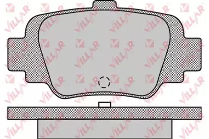 Комплект тормозных колодок, дисковый тормоз VILLAR купить