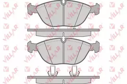 Комплект тормозных колодок, дисковый тормоз VILLAR купить