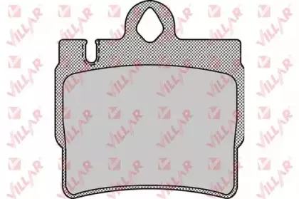 Комплект тормозных колодок, дисковый тормоз VILLAR купить