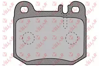 Комплект тормозных колодок, дисковый тормоз VILLAR купить