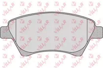 Комплект тормозных колодок, дисковый тормоз VILLAR купить