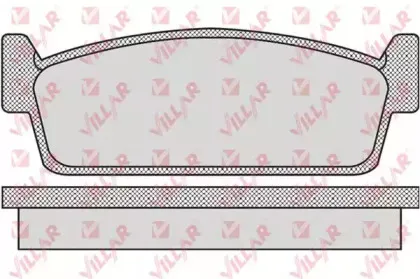 Комплект тормозных колодок, дисковый тормоз VILLAR купить