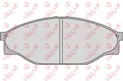 Комплект тормозных колодок, дисковый тормоз VILLAR купить