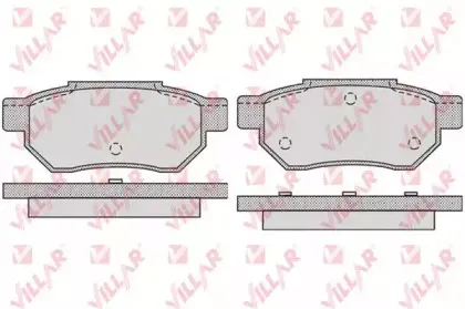 Комплект тормозных колодок, дисковый тормоз VILLAR купить