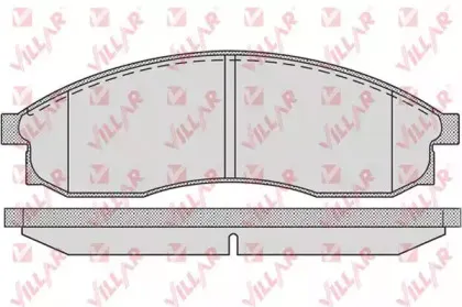 Комплект тормозных колодок, дисковый тормоз VILLAR купить