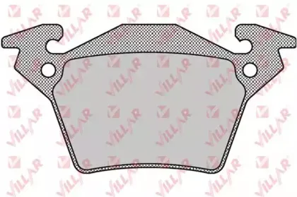 Комплект тормозных колодок, дисковый тормоз VILLAR купить