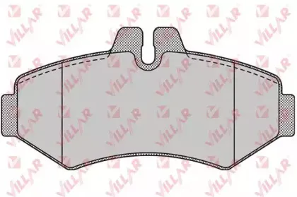 Комплект тормозных колодок, дисковый тормоз VILLAR купить