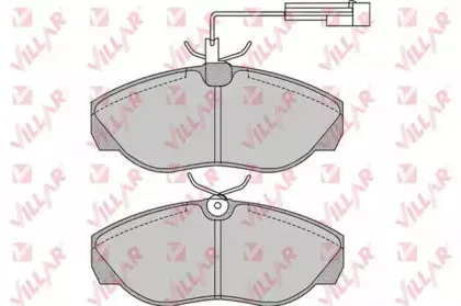 Комплект тормозных колодок, дисковый тормоз VILLAR купить