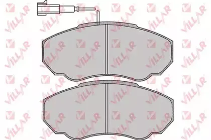 Комплект тормозных колодок, дисковый тормоз VILLAR купить