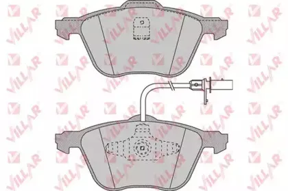 Комплект тормозных колодок, дисковый тормоз VILLAR купить