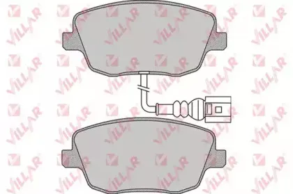 Комплект тормозных колодок, дисковый тормоз VILLAR купить