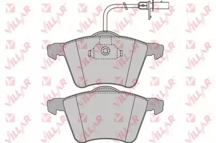 Комплект тормозных колодок, дисковый тормоз VILLAR купить