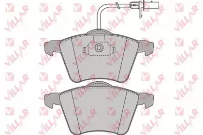 Комплект тормозных колодок, дисковый тормоз VILLAR купить