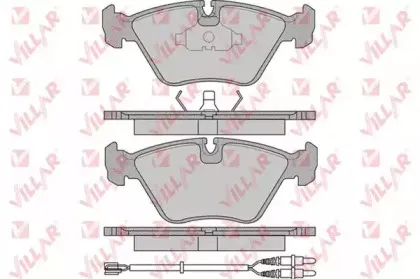 Комплект тормозных колодок, дисковый тормоз VILLAR купить