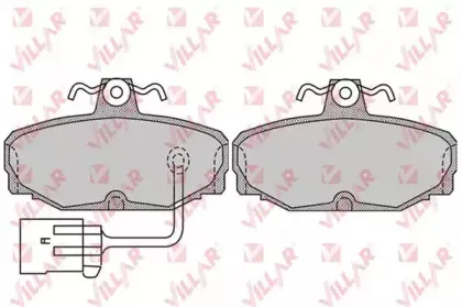 Комплект тормозных колодок, дисковый тормоз VILLAR купить