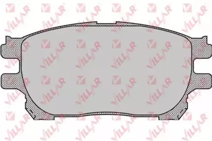 Комплект тормозных колодок, дисковый тормоз VILLAR купить