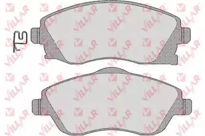 Комплект тормозных колодок, дисковый тормоз VILLAR купить
