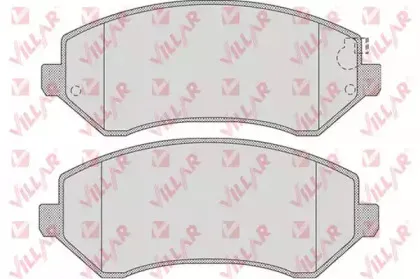 Комплект тормозных колодок, дисковый тормоз VILLAR купить