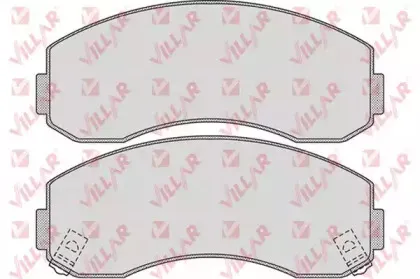 Комплект тормозных колодок, дисковый тормоз VILLAR купить