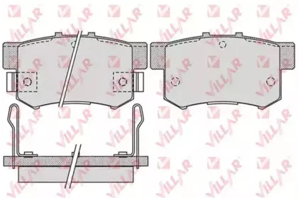 Комплект тормозных колодок, дисковый тормоз VILLAR купить